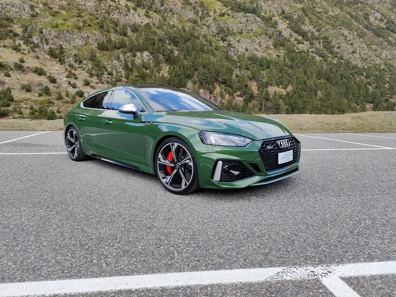 coche cotxe alta gama - rs5 verde 2022 